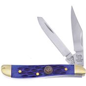 Hen & Rooster Int 402BLPB Peanut Knife Blue Pick Bone Handles