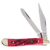 Hen & Rooster Int 402RPB Peanut Knife Red Pick Bone Handles