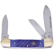Hen & Rooster Int 353SBLPB Gunboat Blue Pick Bone Handles