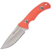 Hen & Rooster Int 01ORG10 Satin Fixed Blade Knife Orange G10 Handles