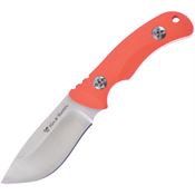 Hen & Rooster Int 02ORG10 Satin Fixed Blade Knife Orange G10 Handles