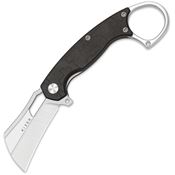Kizer V2702A1 Dodo Two-Tone Krambit Linerlock Knife Richlite Handles