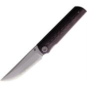 North Mountain Blade 2412CFCP Chop 4 Clip Linerlock Knife 3K Carbon Fiber Handles