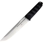 North Mountain Blade FB01 Nemoto FB01 Fixed Blade Knife Black G10 Handles