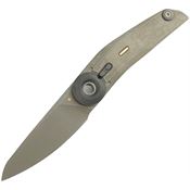 Reate 216 VK Tron Dark Stonewash Detent Action Lock Knife Dark Stonewash Handles