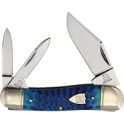 Rough Rider 2713 Whittler Knife Blue Dragon Bone Handles