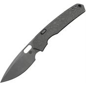 Vosteed A2222 Psyop Top Two-Tone Linerlock Knife Gray Titamium Handles