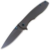 ElitEdge 10A125GY Gray Linerlock Knife A/O Gray Handles