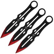 Falcon A5103RD Throwing Knife Set Red