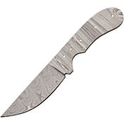 Knife Blanks DM2746 Straight Back Damascus Blank