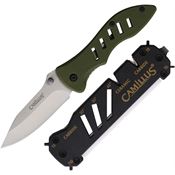 Camillus 19386 Field Linerlock Knife/SharpenerCombo