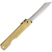 Higonokami 10L Folder Brass