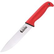 Cold Steel 20VSTWZ Slock Master Fixed Blade Red Handles