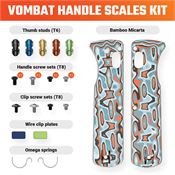 Vosteed W0109 Vombat Handle Scales Canyon