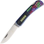 Bear & Son U137LBLTRS Farmhand Lockback Knife Gamer Blue Handles