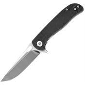 Dreamtech 3898MB Satin D2 Linerlock Knife Black Micarta Handles