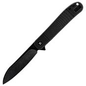 Dreamtech 4370B Black Stonewash VG10 Framelock Knife Black Stonewash Titanium Handles