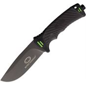 WithArmour 001BG Nightingale Fixed Blade Knife Black Handles