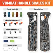 Vosteed W0102 Vombat Handle Gulf Camo CF