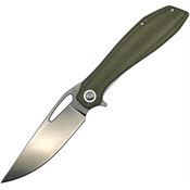Luft Concepts FA204 BXTR Linerlock Knife OD Micarta