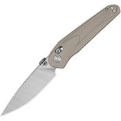 Bestech G67B Mothus Two-Tone Crossbar Lock Knife Tan G10 Handles