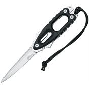 Mac Coltellerie GNR11N Gunster Dive Knife Black TPE
