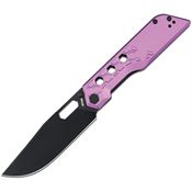 Artisan 1878PBVT Beest Linerlock Knife Purple Aluminum Handles