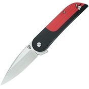 Finch DF019 Devil's Finger Two-Tone Linerlock Knife Black/Red G10 Handles