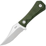 Auxiliary 001MGN Deadhead Pocket Bowie Green Micarta Handles