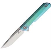 Bestech MK01C2 Bestechman Dundee Linerlock Knife Green Handles