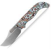 Vosteed A3908 Naga Top Linerlock Knife Canyon