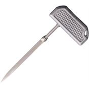 Bastinelli Creations 271 Ventilation Push Dagger Gray Handles