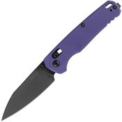 Kershaw 6105PUR Bel Air BlackWash MagnaCut DuraLock Knife Purple Aluminum Handles