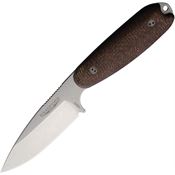 Bradford 35S132 Guardian 3.5 Fixed Blade Knife Foxed BladeBurlap