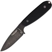 Bradford 35U001NA Guardian 3.5 Nimbus Ultralite Fixed Blade Knife Black G10 Handles