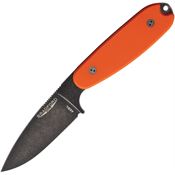 Bradford 35U005NA Guardian 3.5 Nimbus Ultralite Fixed Blade Knife Orange G10 Handles