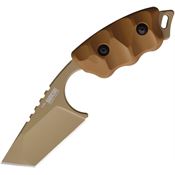 Hardcore Hardware Australia LFK04DE LFK-04 Gen 2 Dark Earth Teflon Fixed Blade Knife Dark Earth Handles