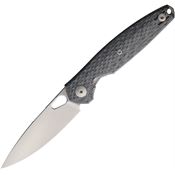GiantMouse 11514 ACE REO Satin MagnaCut Linerlock Knife Denim Micarta Handles