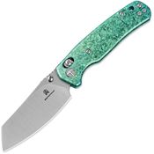 Bestech MK06N Cicada's Wing B-Lock Knife Green Handles