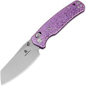 Bestech MK06O Cicada's Wing B-Lock Knife Purple Handles