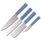 Butterfork 01FKSBU Modern Kitchen Set Blue