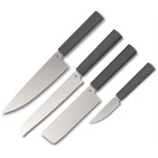 Butterfork 01FKSDG Modern Kitchen Set Dark Gray