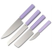 Butterfork 01FKSPP Modern Kitchen Set Purple