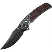 WE 240874 Skynix Bolster Lock Knife Red Carbon Fiber Handles