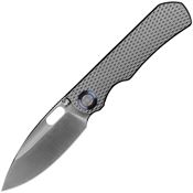 Kunwu K709T2 Excalibur Satin Vanax Framelock Knife Bead Blast Titanium Handles