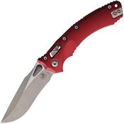 Microtech 19303 Amphibian Ram-Lok Apocalyptic Merlot Aluminum Handle