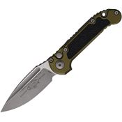 Microtech 113510APOD Auto LUDT Button Lock GenIII Apocalyptic OD Green Aluminum Handle