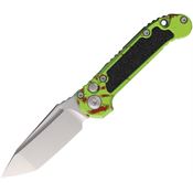 Microtech 113610Z Auto LUDT Button Lock GenIII Stonewash Tanto ZOMBIE-TECH Handle