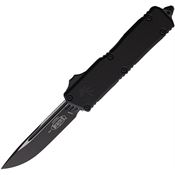 Microtech 11761T Auto Scarab II Gen III Executive Two-Tone Black Aluminum Handle