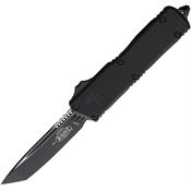 Microtech 11771T Auto Scarab II OTF Gen III Two-Tone Tanto Black Aluminum Handle